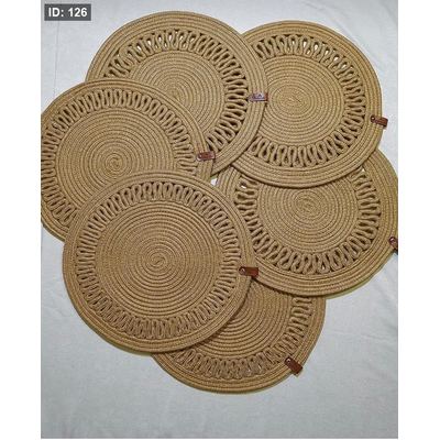 طقم مفارش صحون سداسي A
