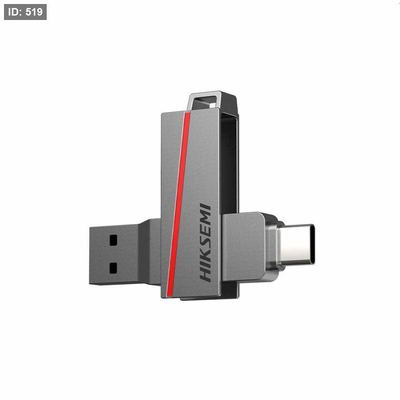 HS-USB-E307C 64G 3.2 Metal Grey With Tybe C