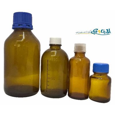 قنينة زجاج ملون
