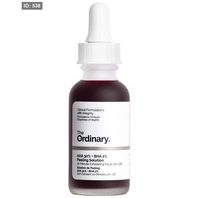 The Ordinary AHA 30% + BHA 2% Peeling Solution - مقشر أحماض الفواكه 30% وأحماض بيتا هيدروكسي 2% من ذا أورديناري