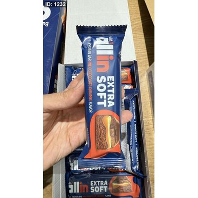 extra soft milk chocolate caramel شوكولاته الحليب بالكراميل عالية البروتين بدون سكر وزنها 55غرام