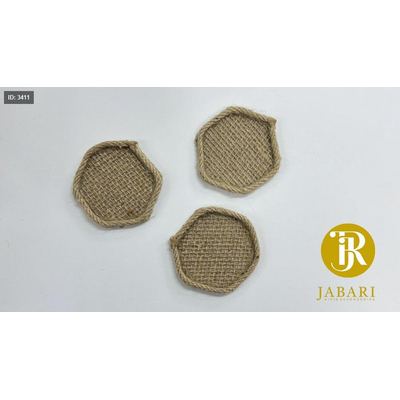كوستر خيش 7 سم ( 10 قطع )