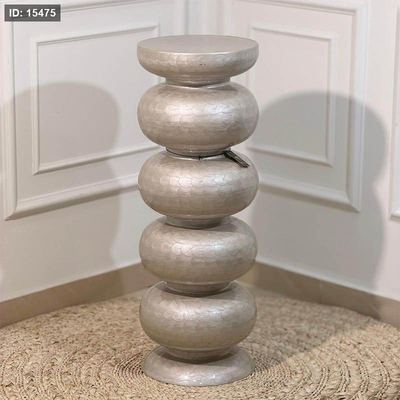 فازة تنك بيج 80سم مدور 89234L حلقات 5 طابات B هندي %ه14
