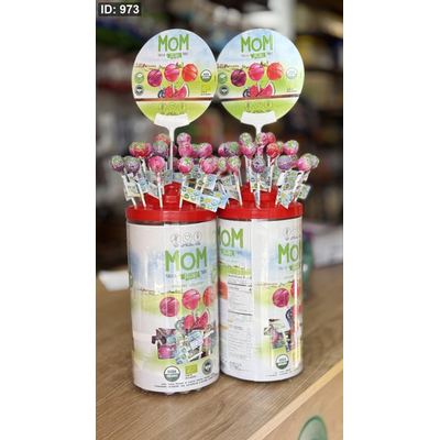 مصاص عضوي organic بنكهة الفواكه بدون جلوتين العدد واحد حبة