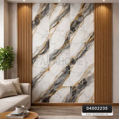 رول بديل رخام مع لاصق ذاتي 60 × 300 سم