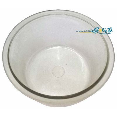 حوض زجاجي دائري