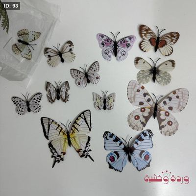 فراشات مميزة جدًا عدة احجام والوان
