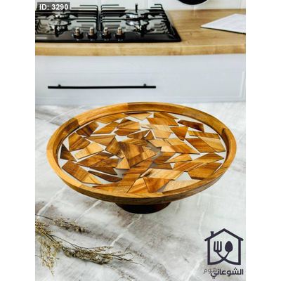 جاط فواكه / كيك خشب مع قاعدة ريزن