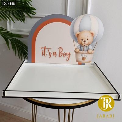 صواني خشب (26*34) & ضهر (22*34) CNC طباعة UV