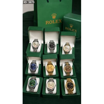 ساعة - Rolex شبابية / شامل علبة وكيس الشركة