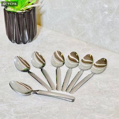 معالق طعام صغير/12 ستانلس ستيل مبزر K139/2 =ض7