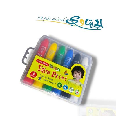الوان وجه 6 لون Meidu Gaga