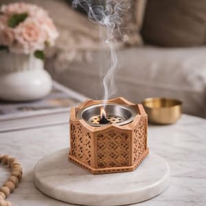 قالب سيليكون مبخرة 8 اضلاع تصميم شرقي- E672