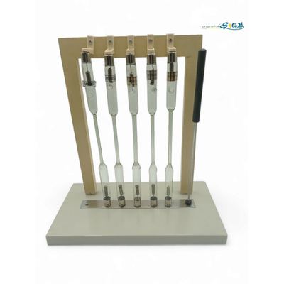 انابيب الطيف مع حامل 1/5
