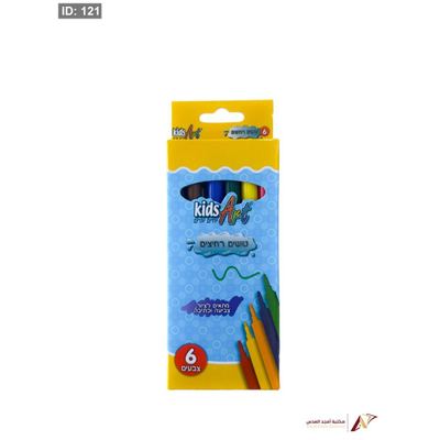 الوان فلوماستر 6 لون Kids Art