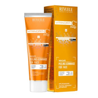 REVUELE VITANORM C+ENERGY Delicate Pilling-Gommage for face-80ml