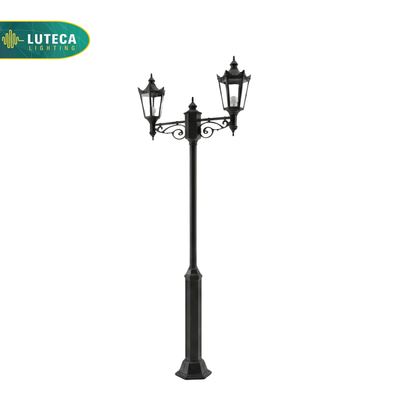 فانوس عامود مجوز اسود LUTECA 6500-006