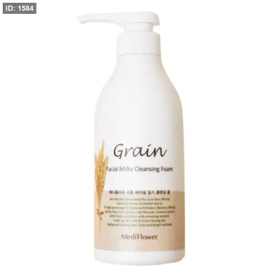 ميدي فلاور غسول رغوي حليبي للوجه – 500 مل MEDI FLOWER FACIAL MILKY CLEANSING FOAM 500 ML