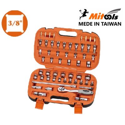MITOOLS-0111302-طقم بكسات 3/8 انش تايواني
