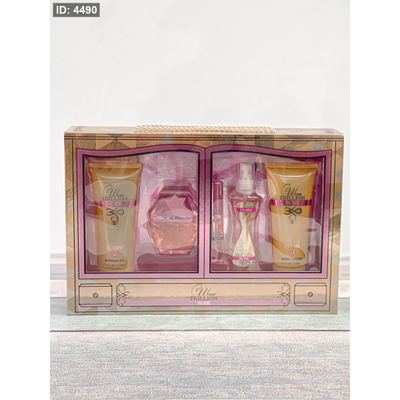 طقم عطور وكريم 5 قطع