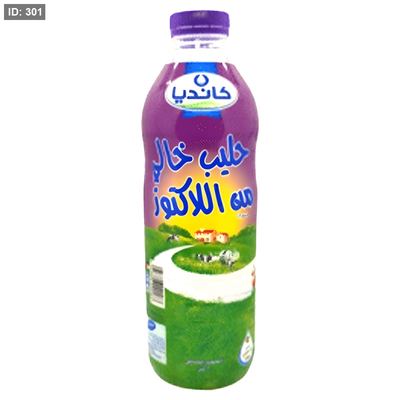 كانديا حليب خالي من اللاكتوز 1 لتر