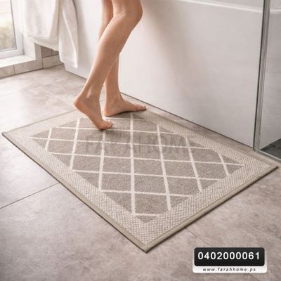 دعسة مقاس 60 × 90 سم مدخل حمام - ارضية مطبخ من الكاتلوب جلد تمساح بارضية لاصقة