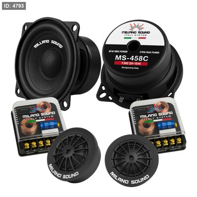 MS-458C 270W 80RMS (كومبانينت 4 انش)