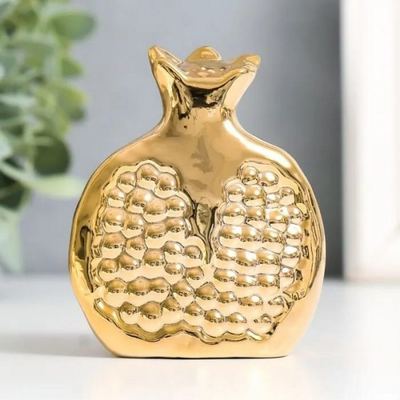 قوار مذهب سيراميك شكل رمان حجم صغير