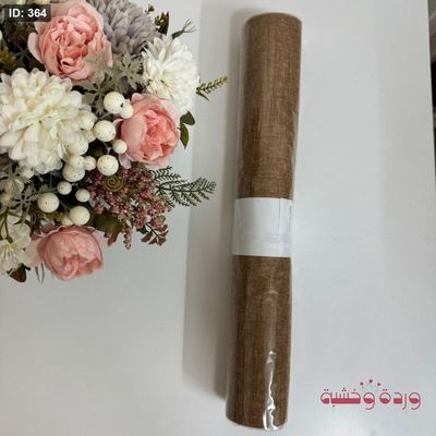 لفة خيش بأجمل لون مناسب لمرتبانات العسل