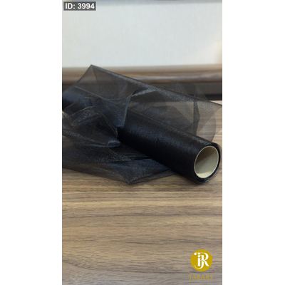 رول أورغنزا أسود ( 48CM * 9M )