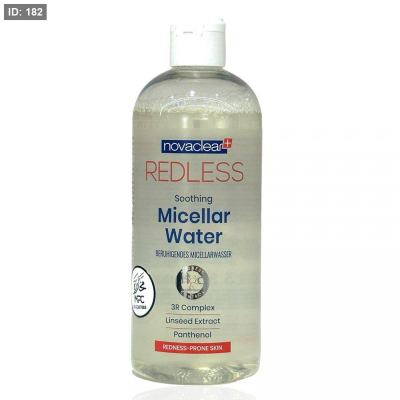 Novaclear Redless Soothing Micellar Water - ماء ميسيلار مهدئ من نوفاكلير ريدلس