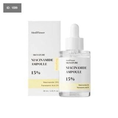 ميدي فلاور سيغنتشر أمبول النياسيناميد 15% – 50 مل MEDI FLOWER SIGNATURE NIACIMIDE AMPOULE 15% 50 ML