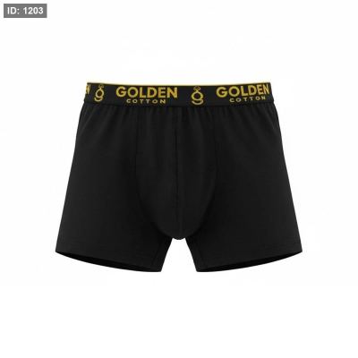 Golden Cotton Underwear Black