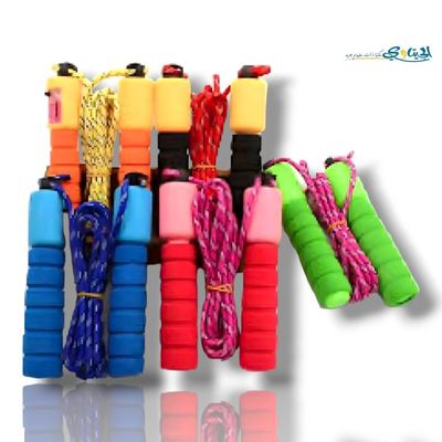 حبل قفز مع عداد لون سادة