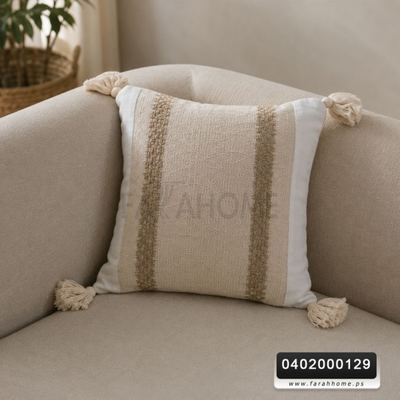 وجه قرنه مكرمي مقاس 45 × 45 سم - بدون حشوة A