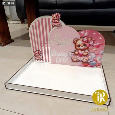 صواني خشب (26*34) & ضهر (22*34) CNC طباعة UV