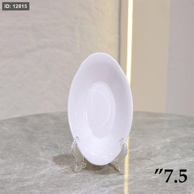 صحن فلوكة 7.5" ميلامين ابيض ASC619- W ++ج