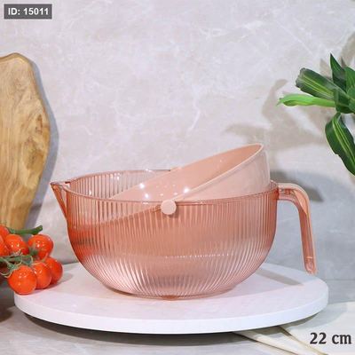 مصفاة ارز بلاستك مدور 22سم مع جاط اكرلك A106/2 =ع3