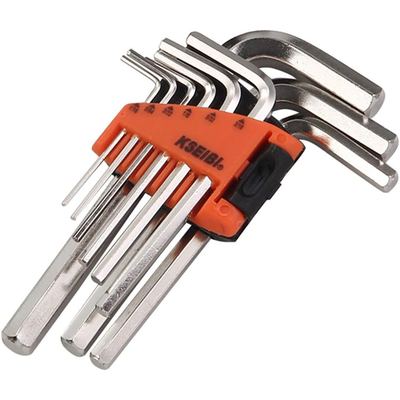 طقم مفاتيح سداسي KSEIBI Hex Key Wrench Set Short 9-PC SAE