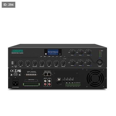 DMA6250U 250W 6 Zones Digital Mixer Amplifier with Remote Paging Station