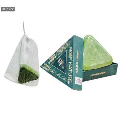 صابونة شامبو عشبة الوسمة لتقوية الشعر – نيتشر سفن جرين : Seven Green Nature Isatis Indigotica Shampoo Bar