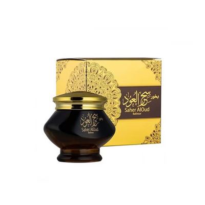 Bakhoor Saher Al Oud 60 gm - بخور ساحر العود الفاخر 60 غرام