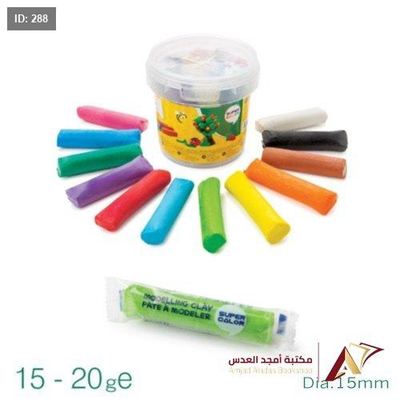 ملتينة سطل 12 لون SUPER COLOR