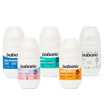 رول مزيل العرق من باباريا | Babaria Roll-On Deodorant 50ml