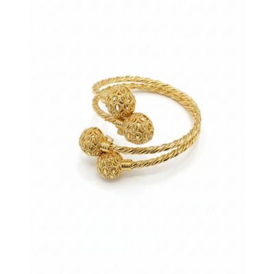 اسوارة لف طابات ذهب روسي