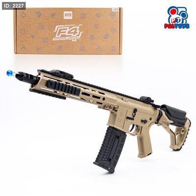 بندقية جل مائي AR-15 F4 كهربائية صحراوي عظم متقل