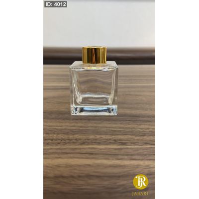 عبوة زجاج للعطر 100Ml & سدادة مطاط غطاء بلاستيك