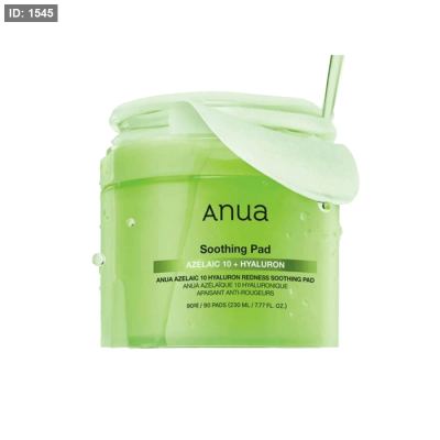 Anua Azelaic 10 + Hyaluron Redness Soothing Pads