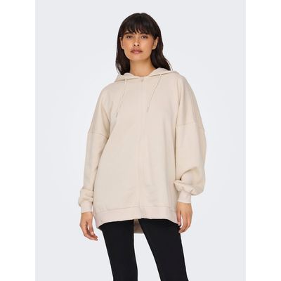 OVERSIZE ZIP HOOD SWEATSHIRT