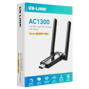 Adapter Wi-Fi AC1300 USB 3.0 WiFi 5-لاقط انترنت